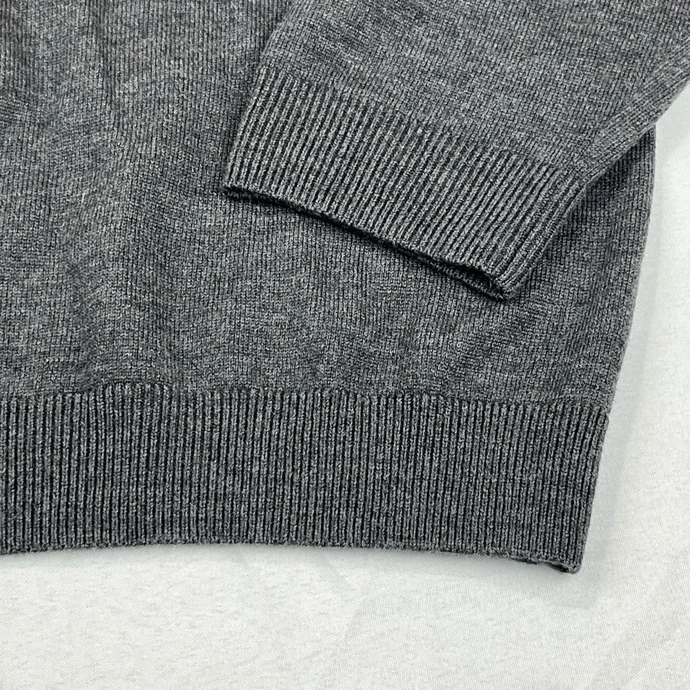Men's Big & Tall Hart Schaffner Marx Extra Fine Merino Wool‎ V-Neck Sweater 2XB